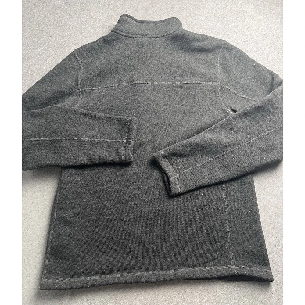 The North Face Jacket Men's L Gray Gordon Lyons 1/4 Zip Pullover Outdoor Hiking